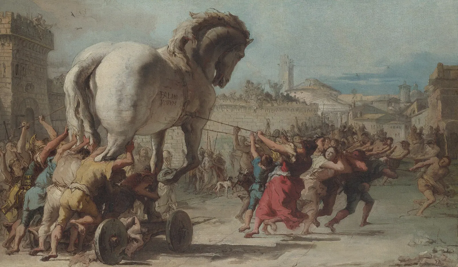 Penetration Testing · The Procession of the Trojan Horse into Troy